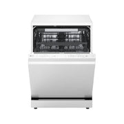 LG DF375HWS Serie 5 Lavastoviglie Libera Installazione 14 coperti Classe A QuadWash TrueSteam Wi-Fi 43dB (85x60x60 cm) colore Bianco