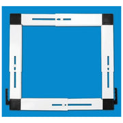 Munari LCL066BI Base Mobile Universale per Lavatrice e Asciugatrice Antivibrazione Regolabile 37x37 62x62 cm colore Bianco