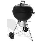 Weber 1502210 Original Kettle Premium Barbecue a Carbone 57 cm 2342 m² Griglia Acciaio Inox Termometro colore Nero
