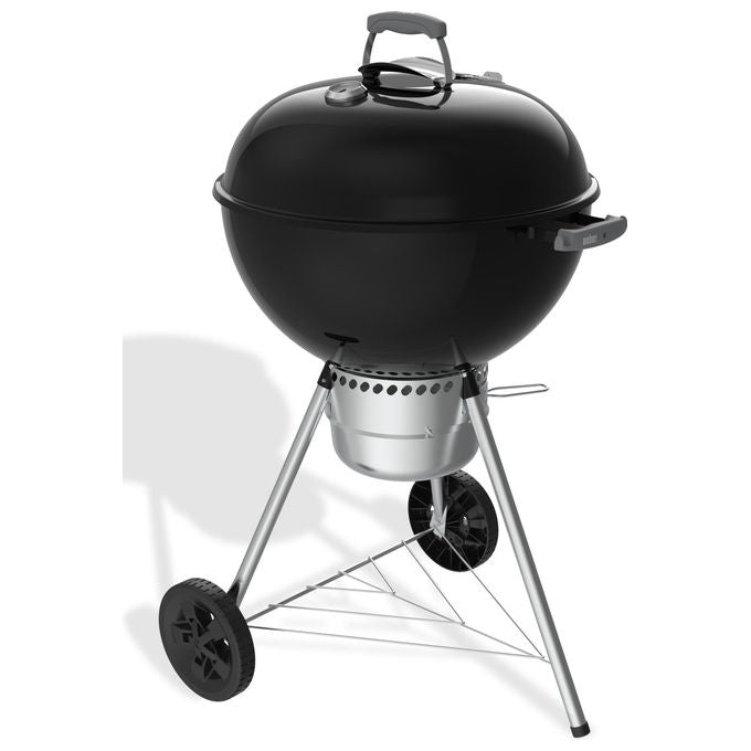 Weber 1502210 Original Kettle Premium Barbecue a Carbone 57 cm 2342 m² Griglia Acciaio Inox Termometro colore Nero
