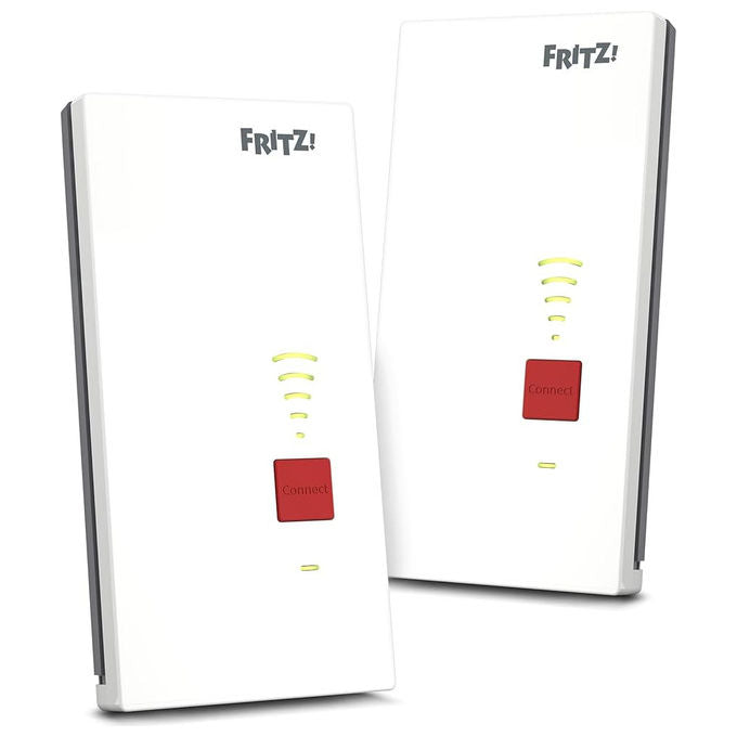 AVM 20003140 FRITZ!Repeater 2700 Range Extender Wi-Fi 7 Mesh Dual Band 6500 Mbit-s LAN 2.5 Gbit-s WPA3 WPA2 colore Bianco