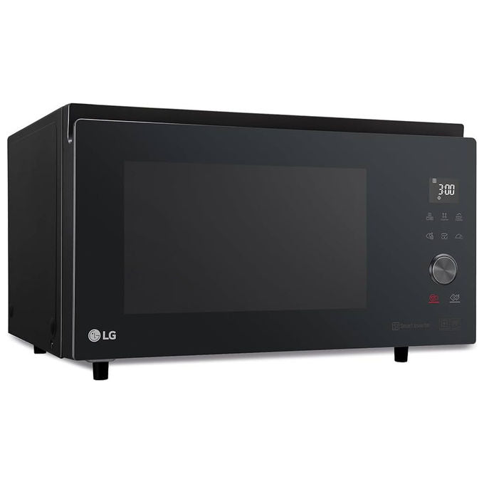 LG MJ3965BPB NeoChef Forno a Microonde Combinato con Grill 39 L 1100 W Smart Inverter Frittura Fermentazione Vapore colore Nero