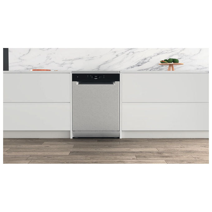 Whirlpool WH4FFC14BN6X Lavastoviglie Libera Installazione 14 coperti Classe C 44 dB 8 programmi (85x60x59 cm) colore Inox