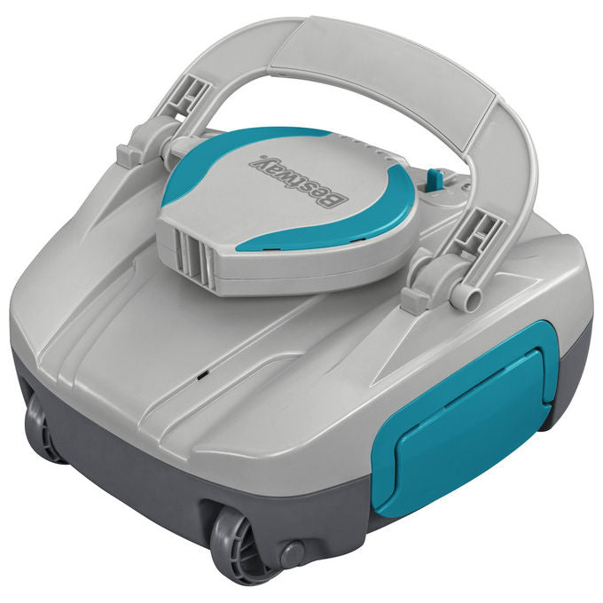 Bestway 58864 AquaTronix G100 Robot Pulitore Piscina a Batteria Li-Ion 7.4V autonomia 30 min fino a 18 m² colore Blu Grigio