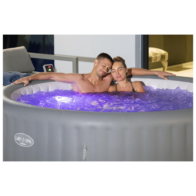 Bestway BW60303-25 Lay-Z-Spa Luce LED per Idromassaggio 7 Colori IP68 Autonomia 2 ore colore Bianco