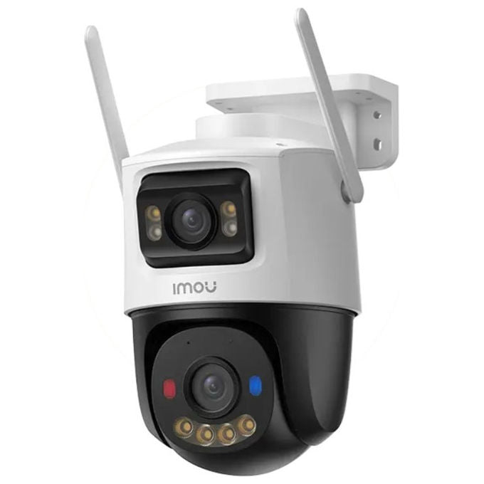 Imou IPC-S7XEP-6M0WED-0360B-IMOU Cruiser Dual 2 Telecamera IP PTZ Wi-Fi 6 Esterno 6MP Doppia Ottica AI IP66 Visione Notturna 30m colore Bianco