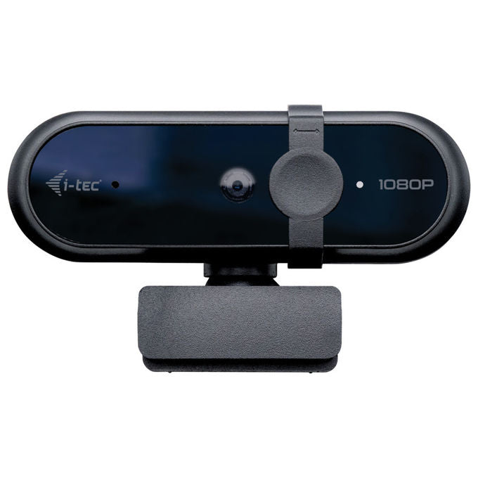 I-tec CAMSOLOMONF100 Solomon 100 Webcam Full HD 1080p 2 MP Messa a fuoco fissa Microfono integrato Plug and Play colore Nero