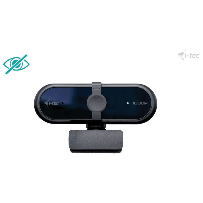 I-tec CAMSOLOMONF100 Solomon 100 Webcam Full HD 1080p 2 MP Messa a fuoco fissa Microfono integrato Plug and Play colore Nero