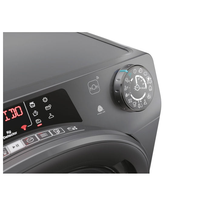 Candy ROW4966DWRR7-S RapidÓ Lavasciuga Frontale 9-6 Kg 1400 rpm Classe D Inverter Vapore Wi-Fi Bluetooth (85x60x58 cm) colore Antracite