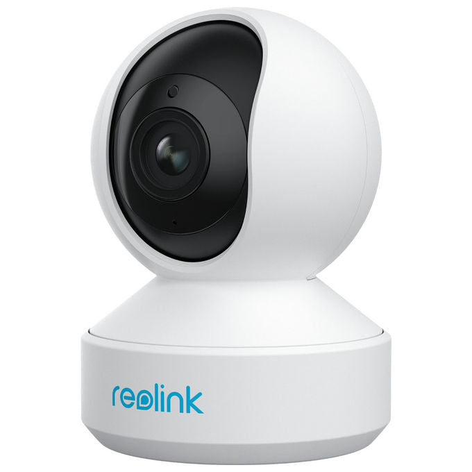 Reolink E340 Telecamera IP PTZ 8MP 4K Zoom Ottico 3x Visione Notturna 12m Wi-Fi Dual Band Audio Bidirezionale colore Bianco