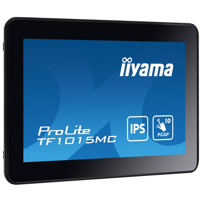 Iiyama TF1015MC-B3 ProLite Monitor Open Frame Touch IPS 10.1'' PCAP 10 punti 1280x800 IP65 colore Nero