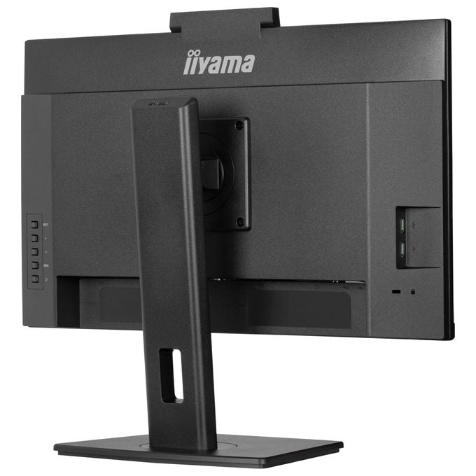 Iiyama XUB2490HSUH-B2 ProLite Monitor PC 23,8'' IPS Full HD 100Hz Webcam 5MP Hub USB 3.2 Flicker Free colore Nero