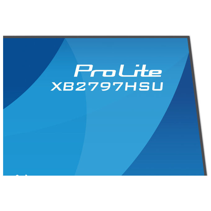 Iiyama XB2797HSU-W1 ProLite Monitor PC 27'' Full HD IPS 120Hz 1ms AMD FreeSync Hub USB 3.2 Altoparlanti colore Bianco