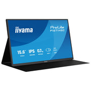 Iiyama P1671HSC-B1 ProLite Monitor Portatile IPS 15.6'' Full HD 1920x1080 USB-C HDMI Altoparlanti Flicker Free colore Nero