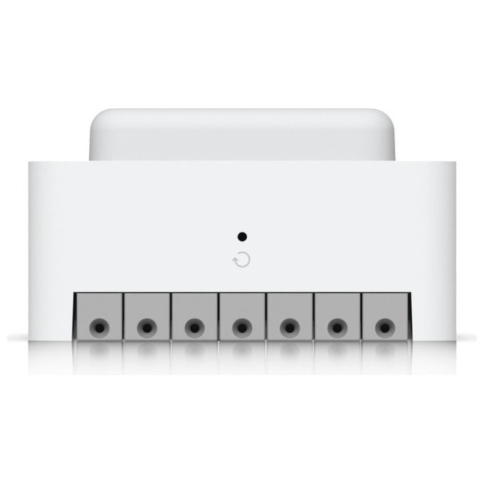 Ubiquiti UA-HUB-DOOR-MINI UniFi Access Hub Controllo Accessi Porta Singola 3 porte GbE RJ45 PoE++ Montaggio DIN Rail
