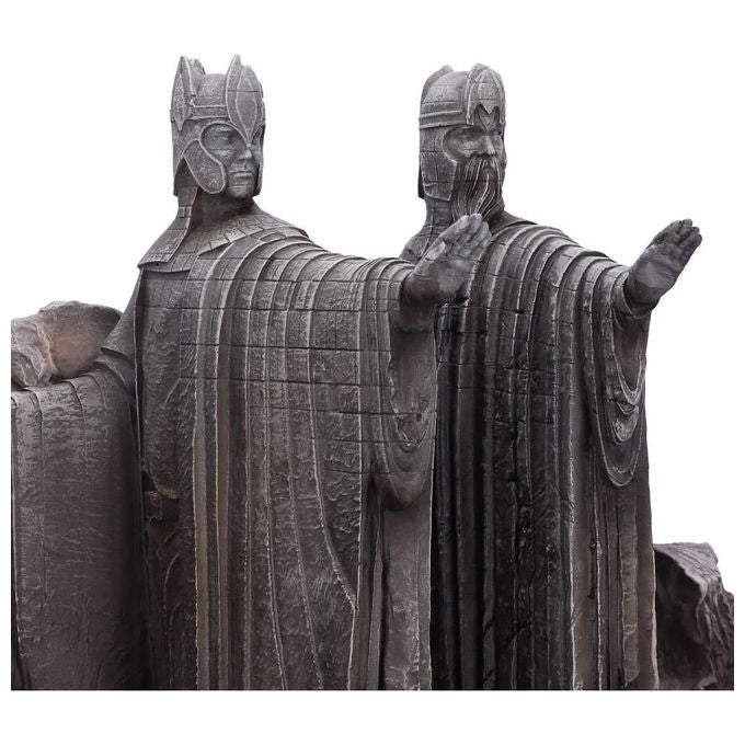 Nemesis Now B6597A24 Il Signore degli Anelli Gates of Argonath Fermalibri in Resina dipinti a mano 19 cm colore Grigio