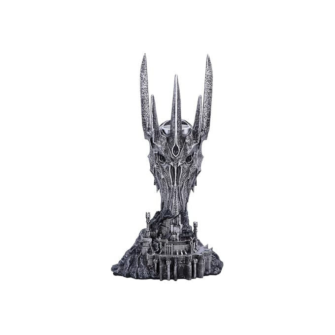Nemesis Now B6601A24 Il Signore degli Anelli Portacandela Sauron in Resina 33 cm colore Argento