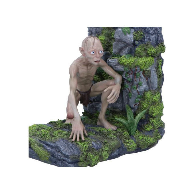 Nemesis Now B6945A25 Il Signore degli Anelli Gollum e Smeagol Fermalibri in Poliresina 18.5 cm colore Verde Grigio