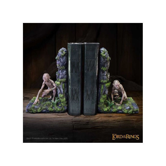 Nemesis Now B6945A25 Il Signore degli Anelli Gollum e Smeagol Fermalibri in Poliresina 18.5 cm colore Verde Grigio