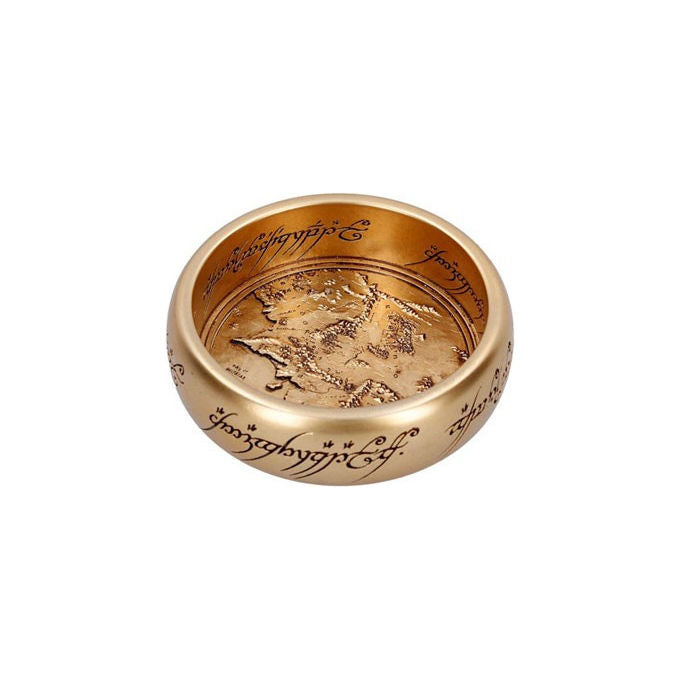 Nemesis Now B7361A26 Lord of the Rings The One Ring Portagioie in Resina Dipinto a Mano 10,8 cm