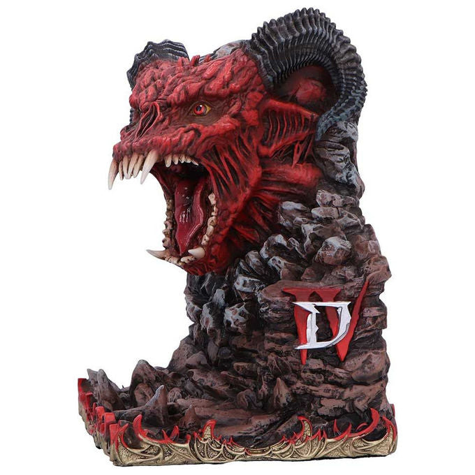 Nemesis Now B7378A26 Diablo IV Minion of Hell Fermalibri da Collezione in Resina 18.3 cm colore Multicolore