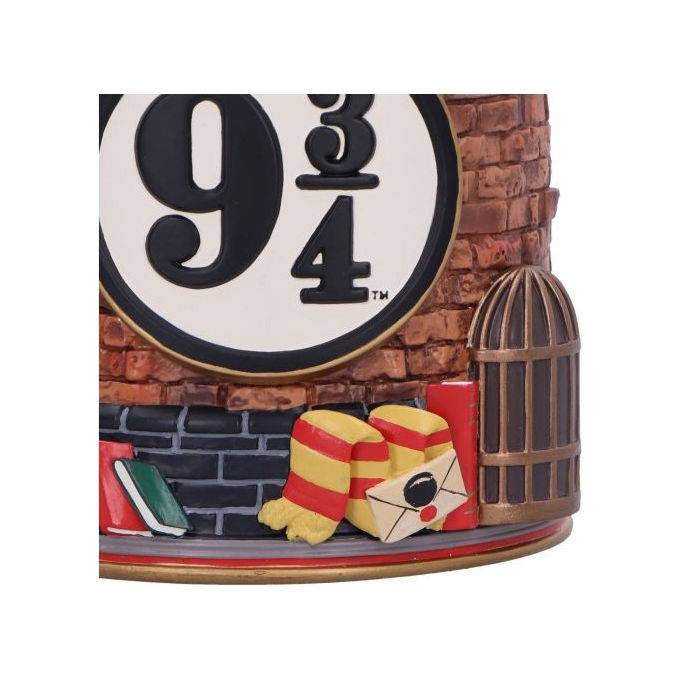 Nemesis Now B6982A25 Harry Potter Boccale Binario 9 3-4 da Collezione in Resina con Inserto Acciaio Inossidabile 15.5 cm colore Mattone