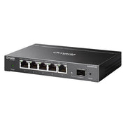 TP-Link ES206X-M2 Omada Switch Gestito L2 5 Porte 2.5G Ethernet 1 Slot SFP+ 10G Cloud SDN Desktop Parete colore Nero