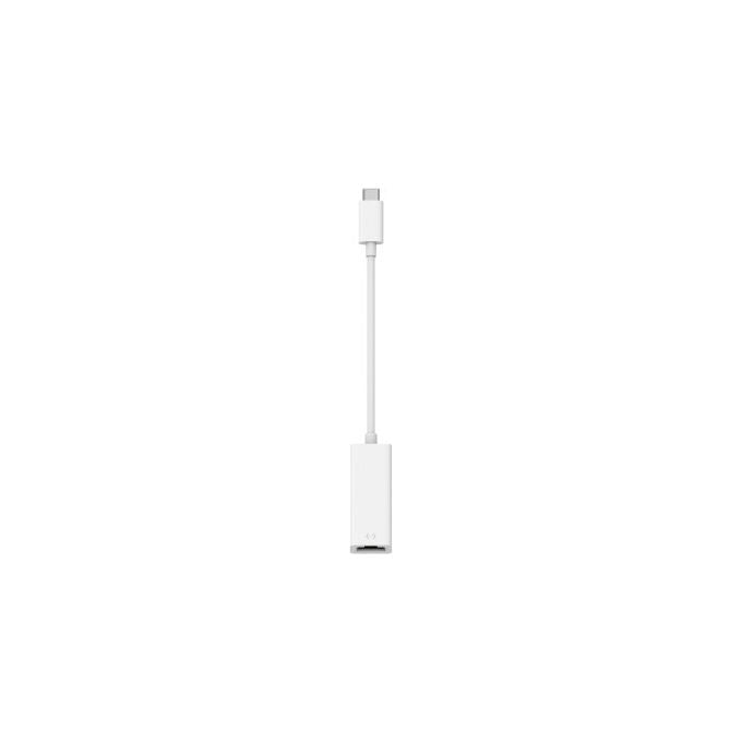 Belkin F2CU040DSWHTAPL Adattatore USB-C Ethernet Gigabit 10-100-1000 Mbit-s compatibile Mac colore Nero