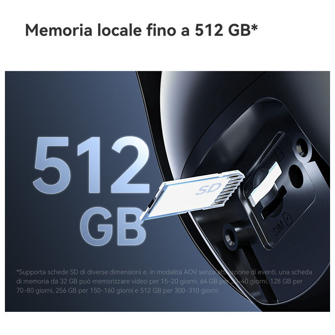 Imou IPC-SA70F-10M1T2-EU AOV Dual Kit Telecamera IP Esterna Doppia Ottica 10MP 4G Wi-Fi Batteria 10000 mAh Pannello Solare 8W IP66 colore Nero Bianco