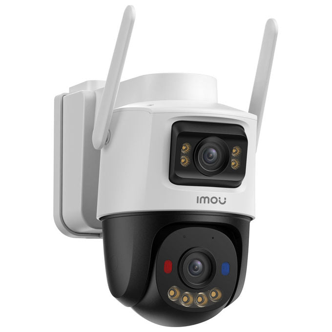 Imou IPC-SA70F-10M1T2-EU AOV Dual Kit Telecamera IP Esterna Doppia Ottica 10MP 4G Wi-Fi Batteria 10000 mAh Pannello Solare 8W IP66 colore Nero Bianco