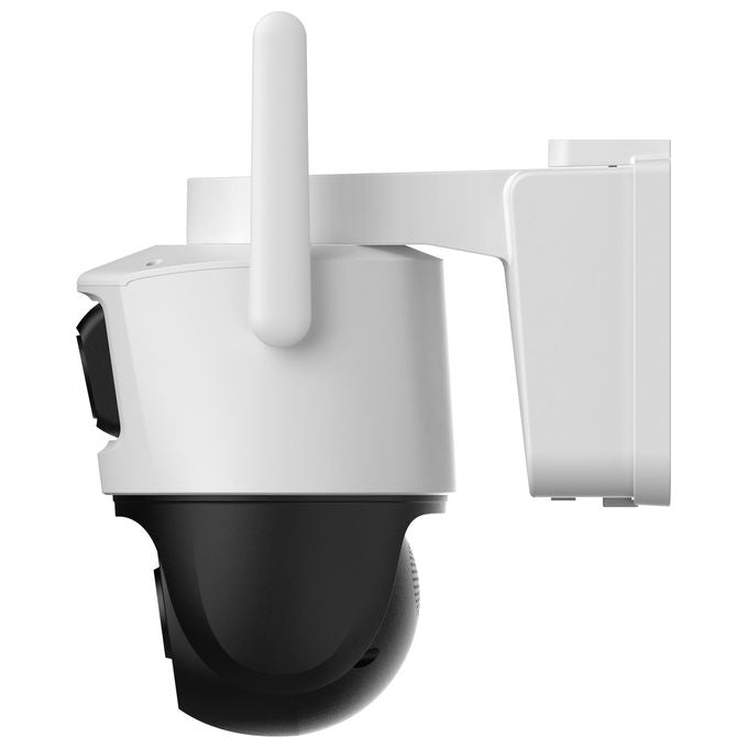Imou IPC-SA70F-10M1T2-EU AOV Dual Kit Telecamera IP Esterna Doppia Ottica 10MP 4G Wi-Fi Batteria 10000 mAh Pannello Solare 8W IP66 colore Nero Bianco