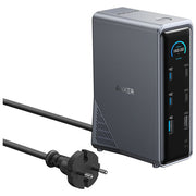 Anker A83B63A1 Prime 737 Docking Station 14 in 1 USB-C 160W Doppio HDMI 4K 60Hz 10Gbps Ethernet Gigabit colore Nero