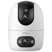 Imou IPC-S20EP-6M0S-IMOU A1 Dual Telecamera IP Wi-Fi 6 Dual Band Doppia Lente 6 MP Visione Notturna Rilevamento AI Audio Bidirezionale MicroSD 512 GB colore Nero Bianco