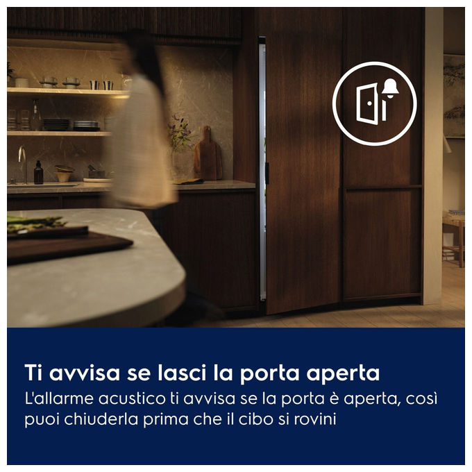 Electrolux LNN3CE18S Frigorifero Combinato da Incasso 253 L 176,5 cm Classe E 38 dB Total No Frost Touch Control colore Bianco