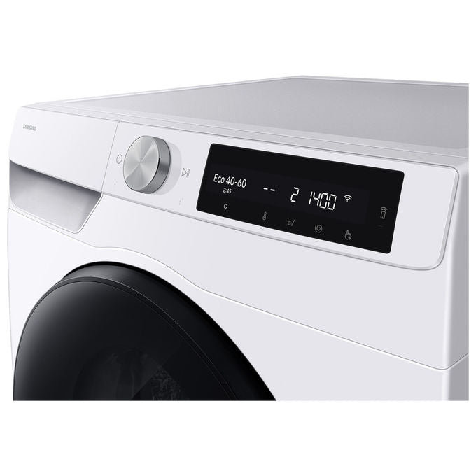 Samsung WD10HG6U94BEU3 Lavasciuga Frontale 10-6 Kg 1400 rpm Classe A Vapore AI Wash Wi-Fi (85x60x59 cm) colore Bianco