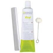 Kokido K258CBX Kit Riparazione Piscina Gonfiabile e Fuori Terra 2 Toppe PVC Trasparente Colla 30 ml Pennello colore Multicolore