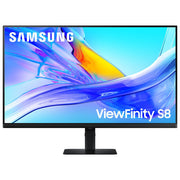 Samsung S80UD ViewFinity S8 Monitor PC 32'' 4K Ultra HD IPS HDR10 USB-C 90W KVM LAN colore Nero