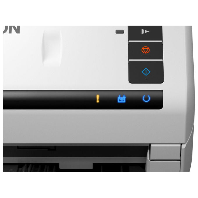 Epson DS-530III WorkForce Scanner a foglio 600 x 600 DPI A4 fronte retro 40 ppm ADF 60 fogli OCR USB 3.2 colore Bianco