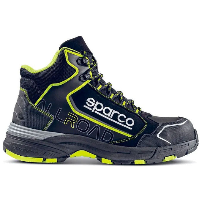 Sparco ALLROAD MOTEGI Scarpe Antinfortunistiche S3 SRC ESD Metal Free Puntale Composito Suola Crossgrip colore Nero