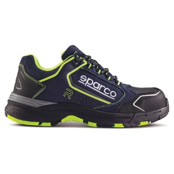 Sparco ALLROAD SOCHI Scarpe Antinfortunistiche S3 SRC ESD Metal Free Puntale Composito Suola Crossgrip colore Blu