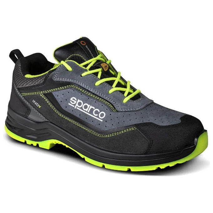 Sparco 07539 Indy Texas Scarpe Antinfortunistiche S1PS SR LG ESD Puntale Composito Suola Flexgrip+ colore Grigio