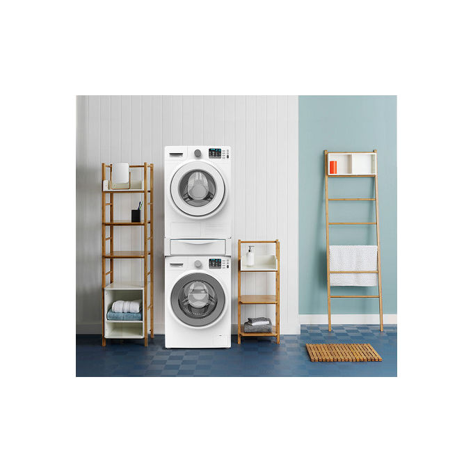 Meliconi EXTRAL60 Base Torre Extra Kit Sovrapposizione Lavatrice Asciugatrice Cassetto 28 L 250 Kg colore Bianco