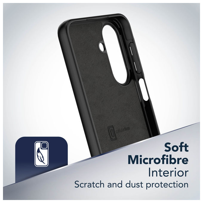 Cellularline CHROMAGALA27K Chroma Cover Samsung Galaxy A27 TPU Morbido Soft Touch Antigraffio colore Nero