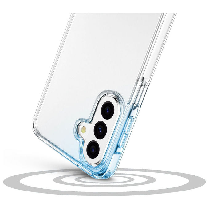 Cellularline CLEARDUOGALA27T ClearDuo Cover rigida Samsung Galaxy A27 antiurto resistente ai graffi colore Trasparente