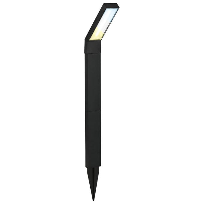 Briloner BT10030 SOLAR Applique Solare da Esterno LED Integrato 1600 lm 13W Sensore Presenza IP44 Dimmerabile colore Nero