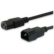 Equip 112101 Cavo di Alimentazione IEC C14 Maschio a IEC C13 Femmina 3 m 250V 10A colore Nero