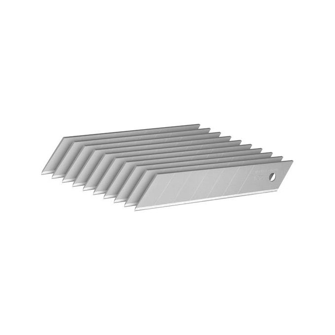 Stanley 1-11-325 Lame Spezzabili per Cutter 25 mm 7 Segmenti Confezione da 20 Pezzi colore Metallico