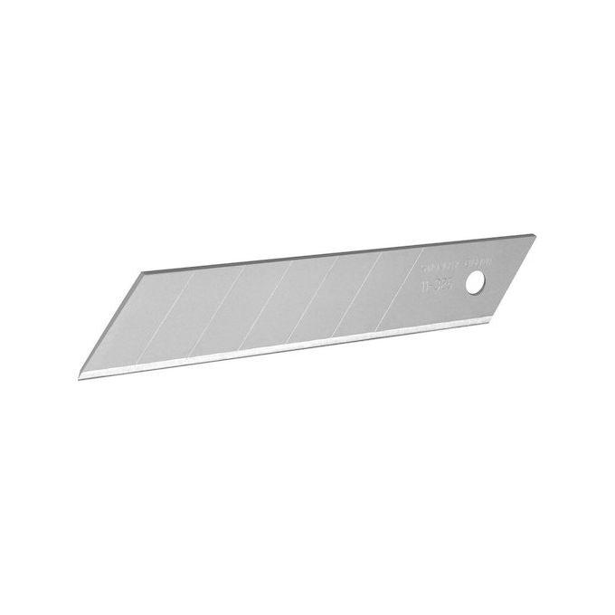 Stanley 1-11-325 Lame Spezzabili per Cutter 25 mm 7 Segmenti Confezione da 20 Pezzi colore Metallico