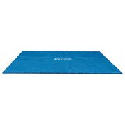 Intex 29028 Telo Termico Solare Copertura Piscina Rettangolare 378x186 cm Polietilene 160 micron colore Blu