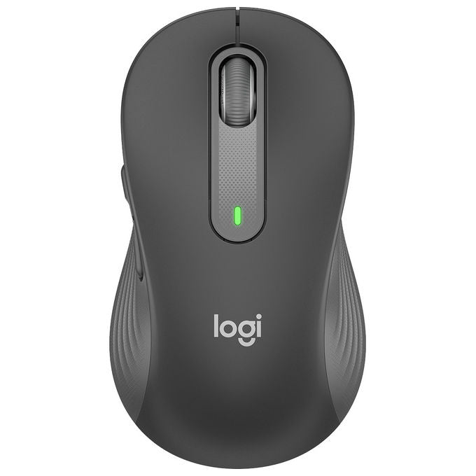 Logitech 910-006236 Signature M650 L Mouse Wireless Bluetooth Ottico 2000 DPI 5 tasti clic silenzioso colore Grafite